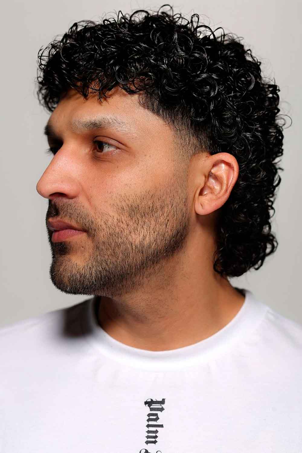 Curly Mullet Haircut #mullet #mullethaircut #mulletmen