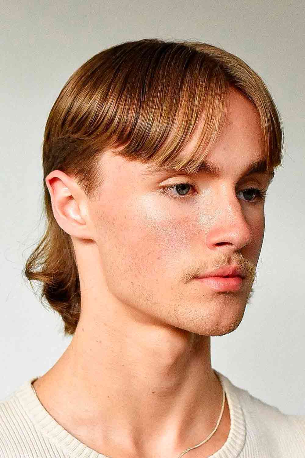 Middle Part Mullet #mullet #mullethaircut #mulletmen