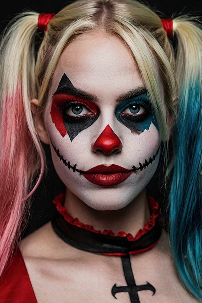 Harley Quinn Makeup