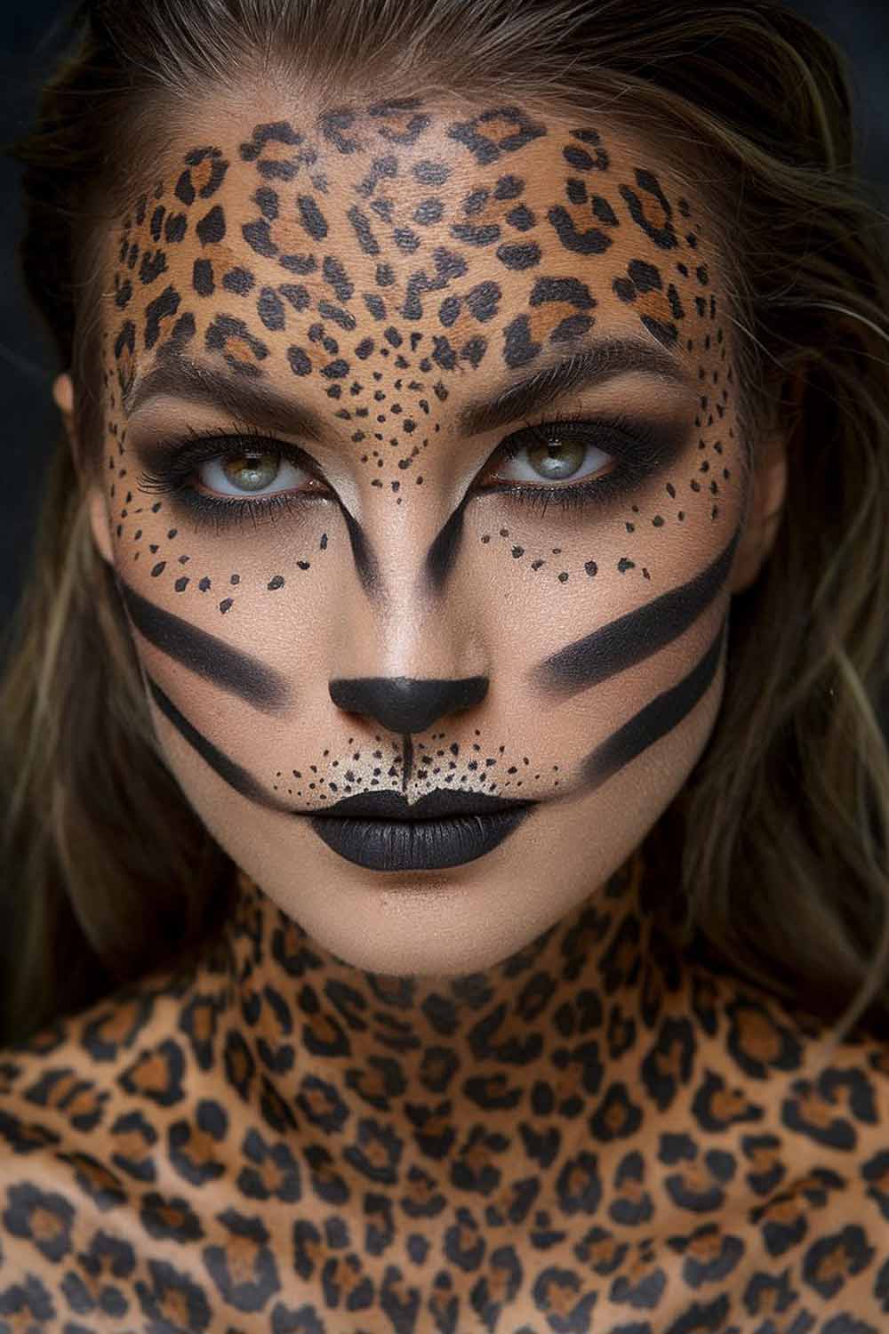 Leopard Makeup Look