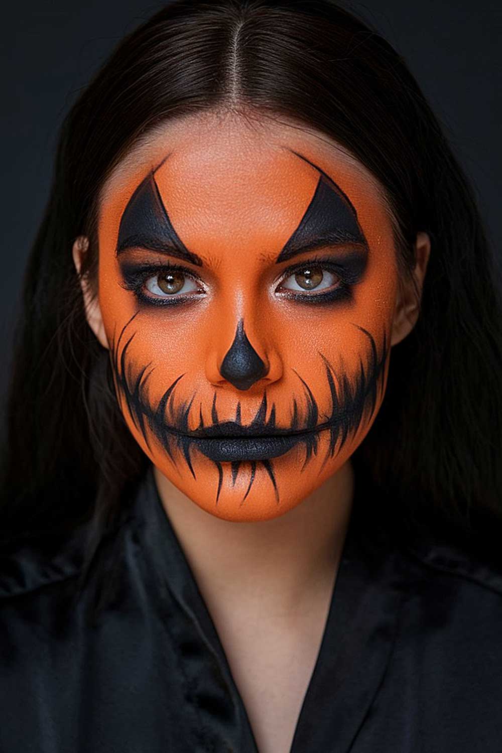 Pumpkin Halloween Makeup