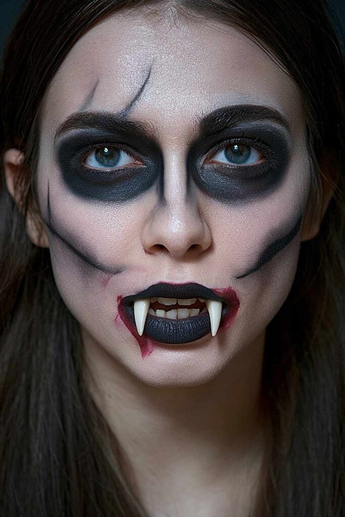 Vampire Halloween Look