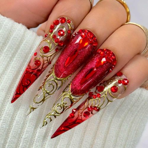 Extraordinary Halloween Ideas For Extended Nails