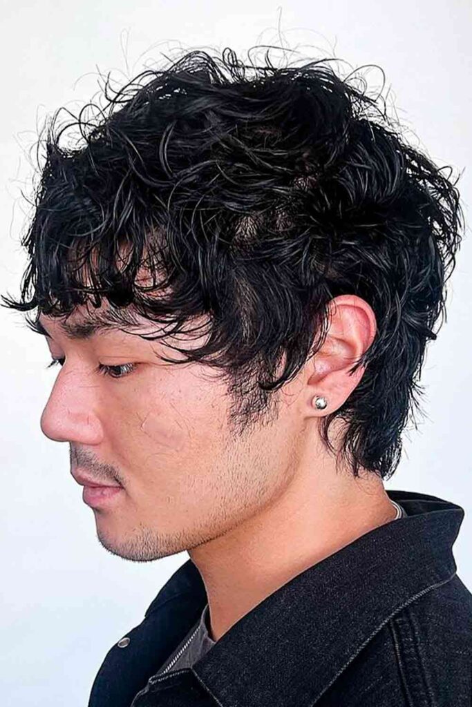 Curly Flicky Mop Crop #curlyhairmen #hairstylesforcurlyhair #menscurlyhairstyles