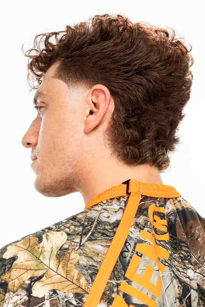 Blow-Dried Curls #curlyhairmen #hairstylesforcurlyhair #menscurlyhairstyles