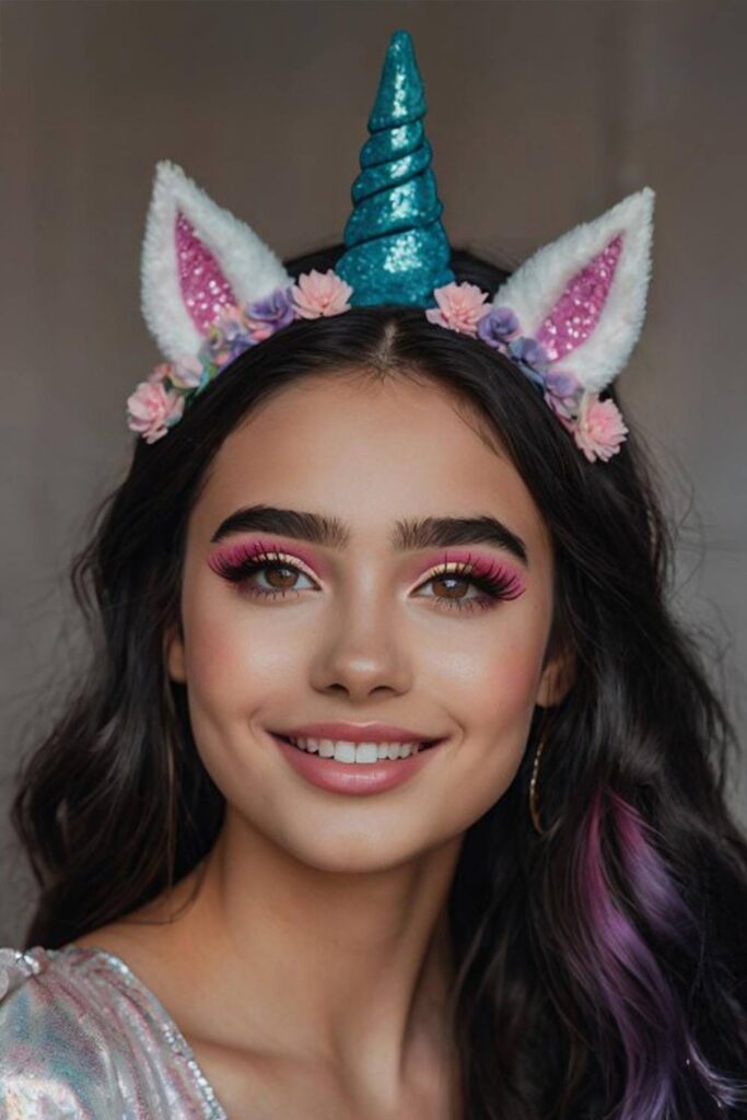 Simple Unicorn Makeup Ideas