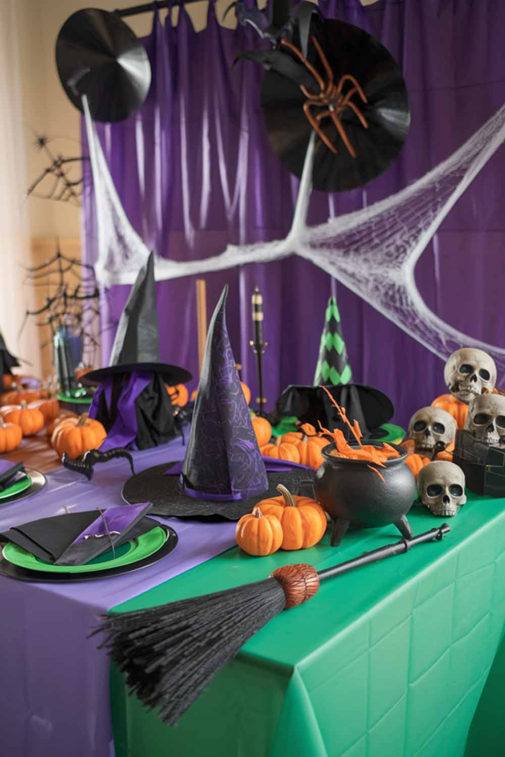 Witch Halloween Party Theme Decor