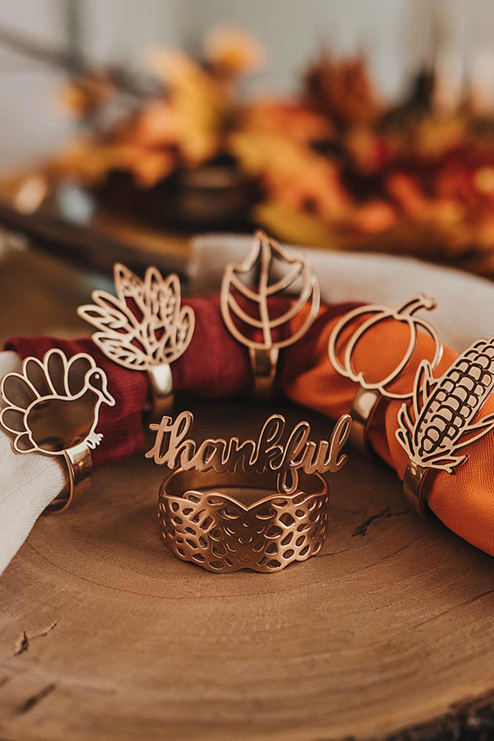 Napkin Rings for Thanksgiving Day Ideas