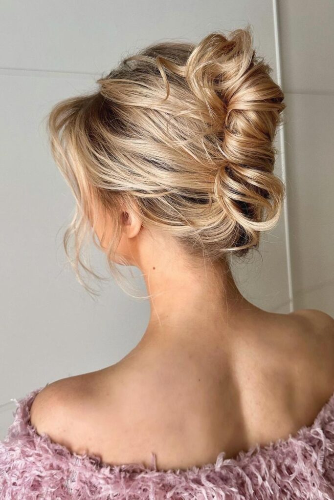 Simple Twisted Updo