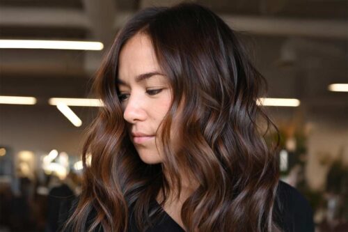 The Allure of Dark Brown Hair Magic