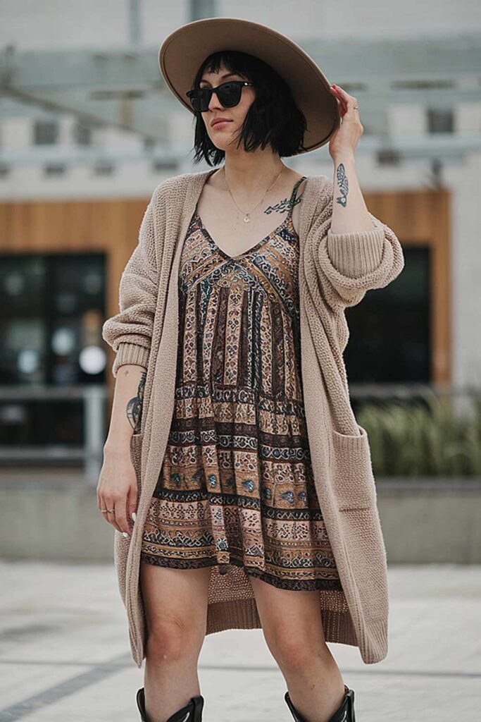 Short Boho Dress