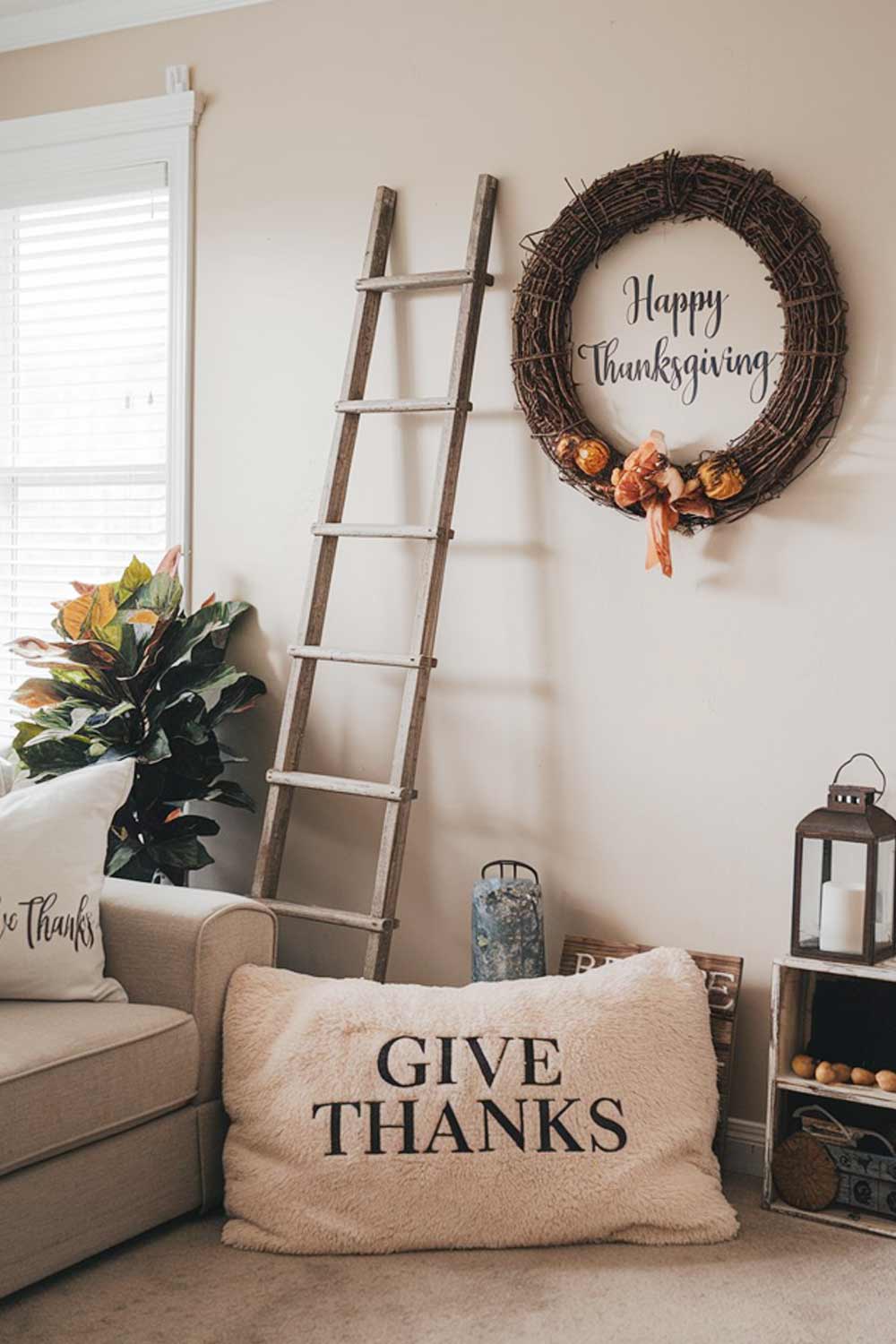 Simple Thanksgiving Day Decoration Idea