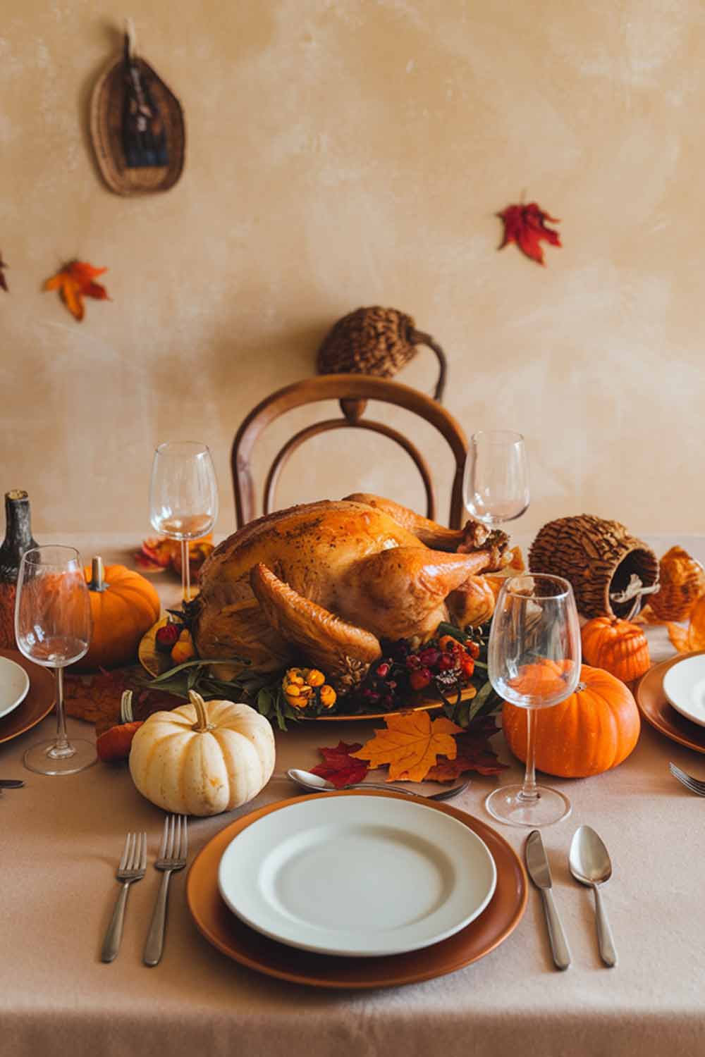 Turkey Centerpiece for Thanksgiving Day