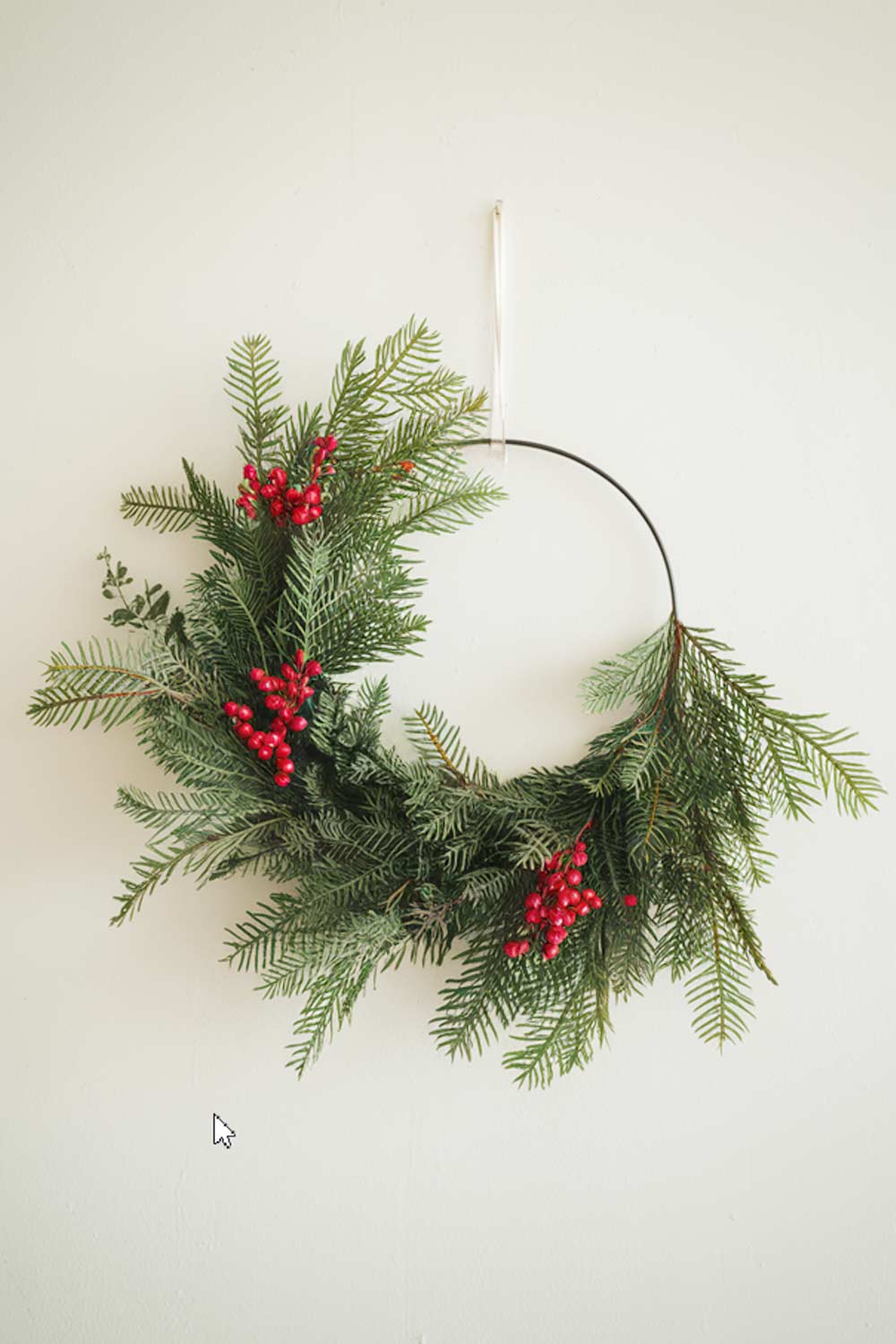 Minimalistic Christmas Wreath