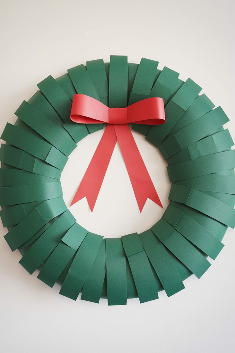 Paper DIY Christmas Wreath