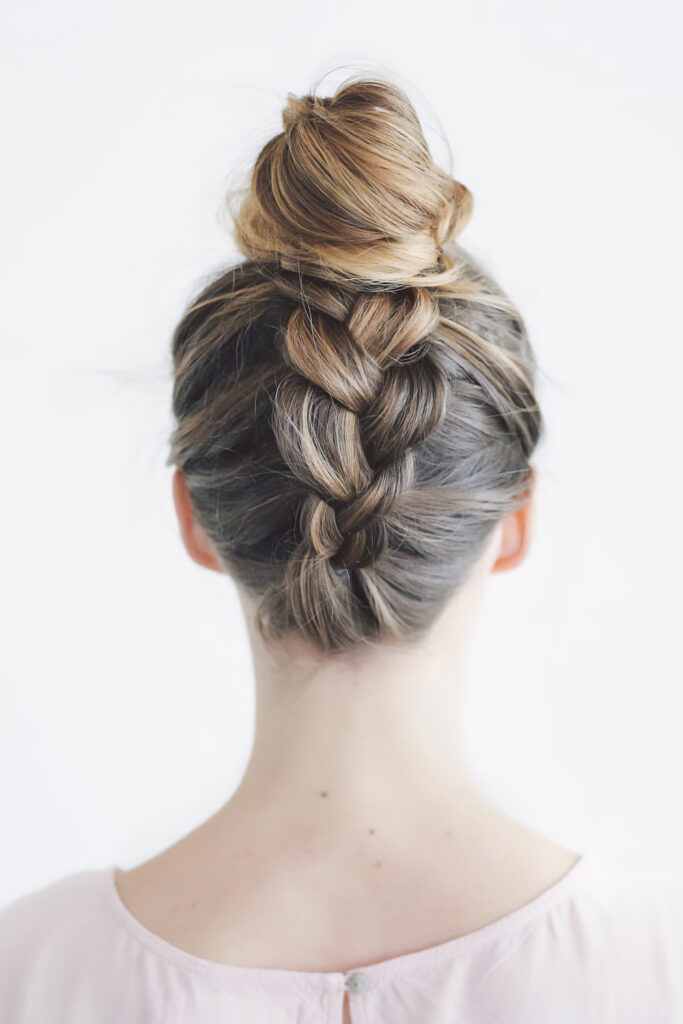 Braided Top Bun