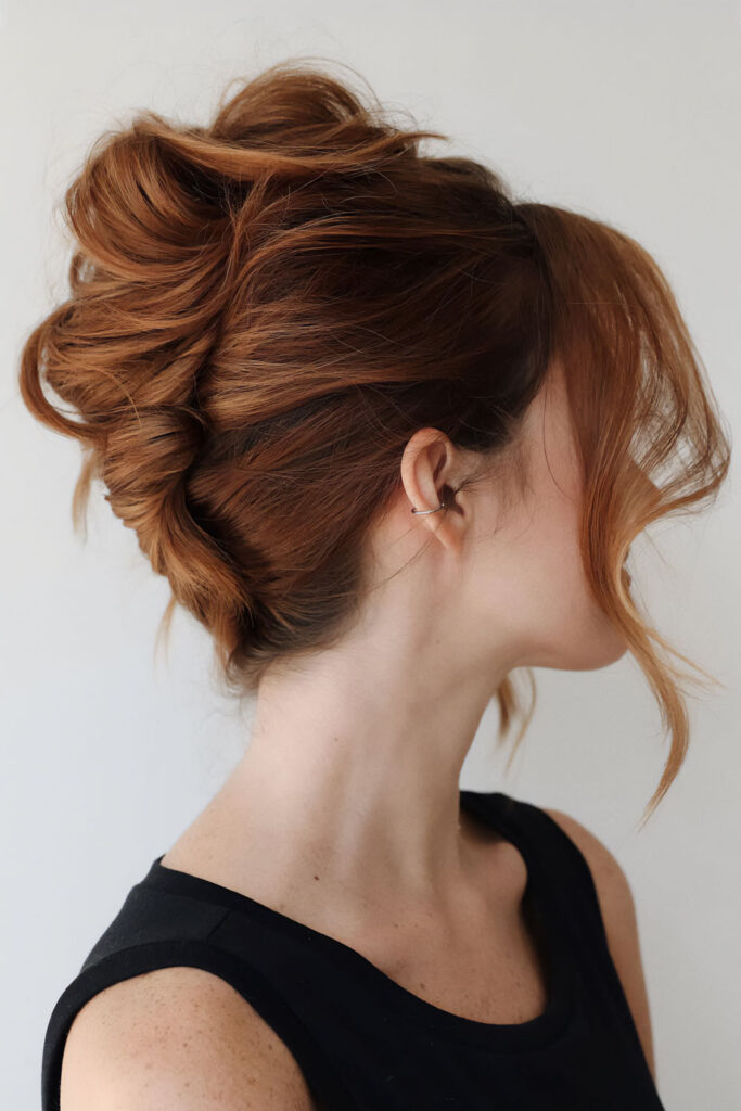 French Twisted Updo