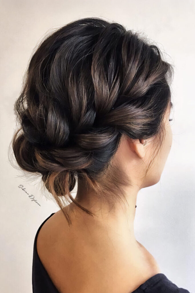 Pull-Through Braided Updo