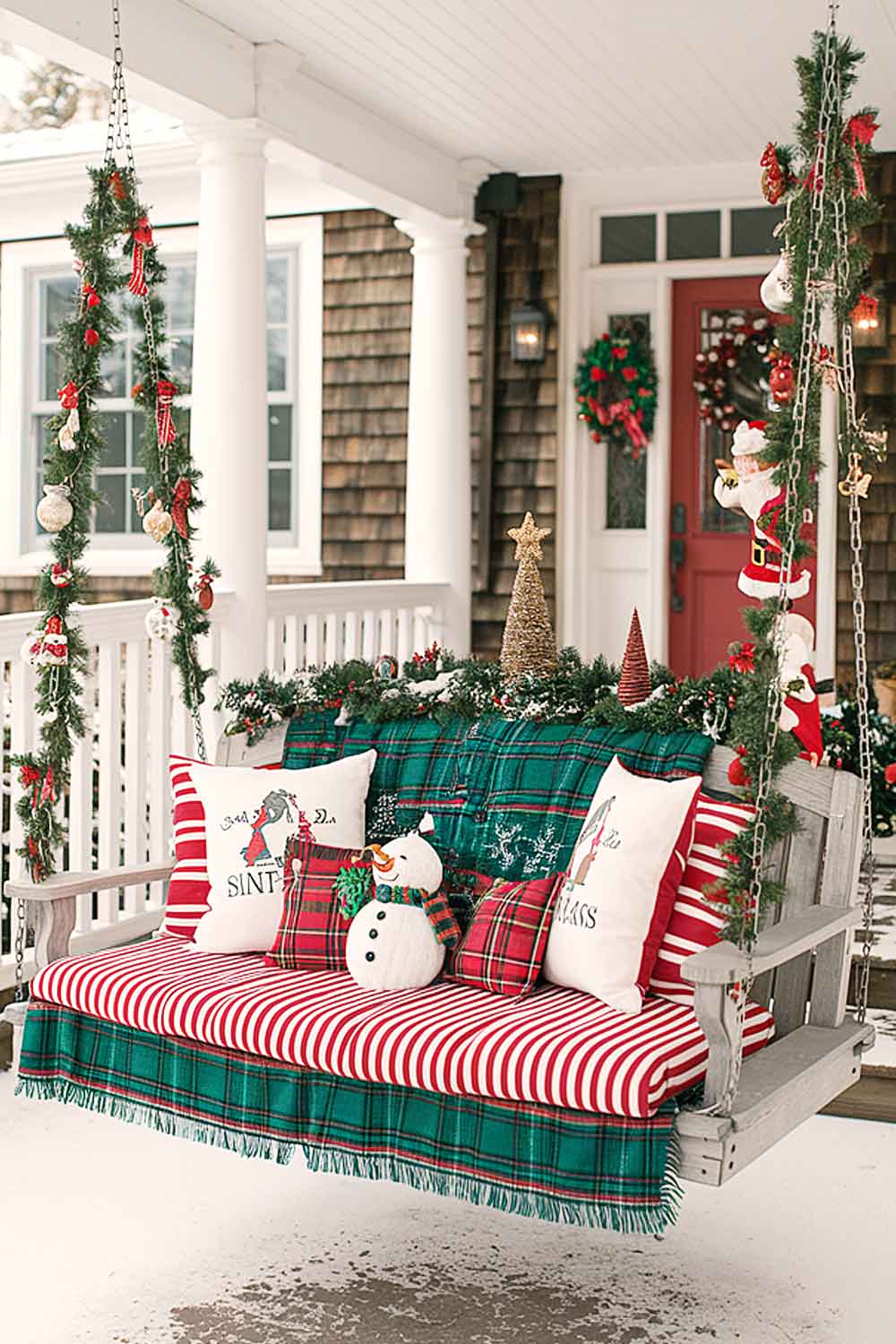 Swing Christmas Decor Idea