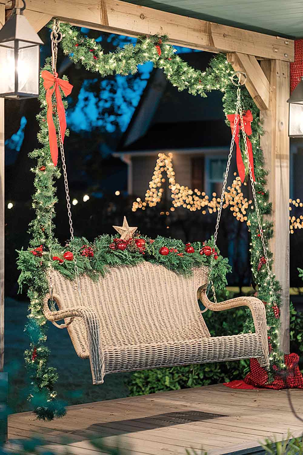 Christmas Decoration for Yard Swing