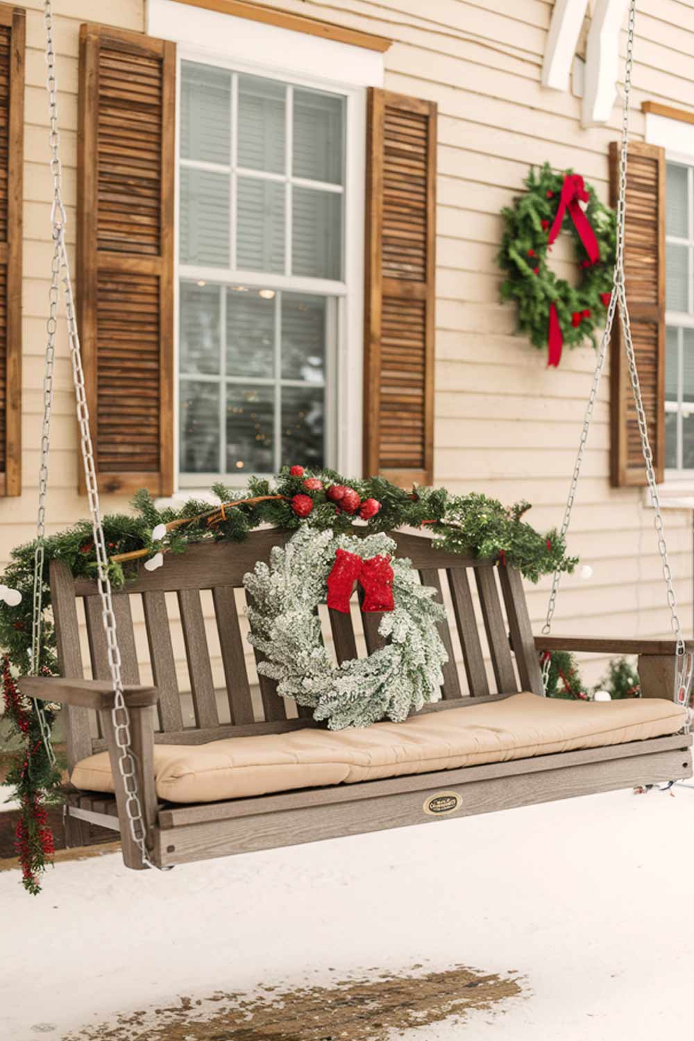 Front Porch Swing Decor