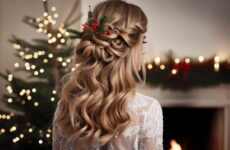 Christmas Hairstyles for Long Hair to Stay Merry and Magical