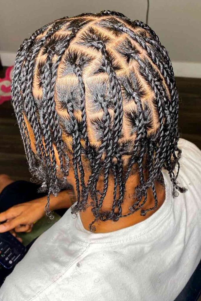 Medium Hair Twist #twostrandtwist #twostrandtwistmen