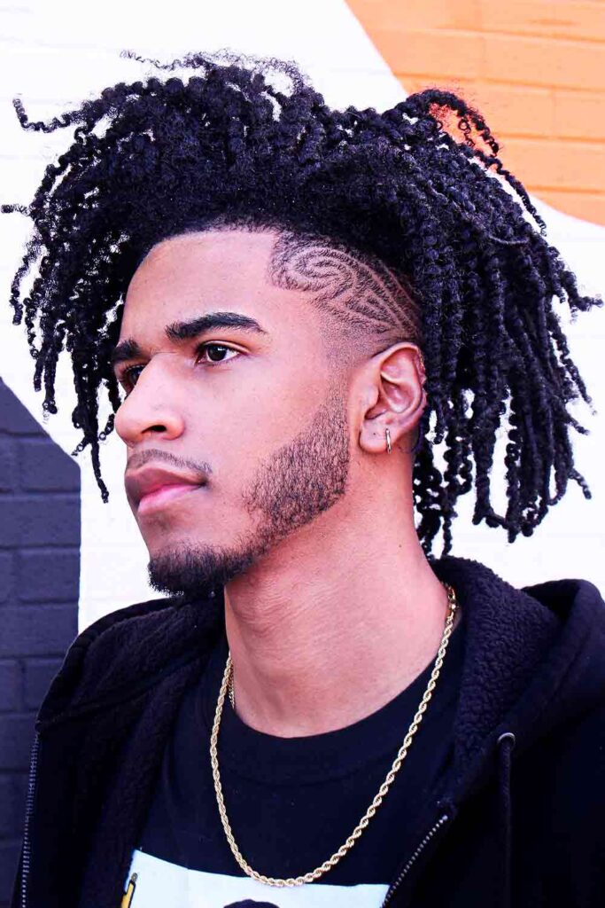 Undercut Mens Twist Styles #twostrandtwist #twostrandtwistmen