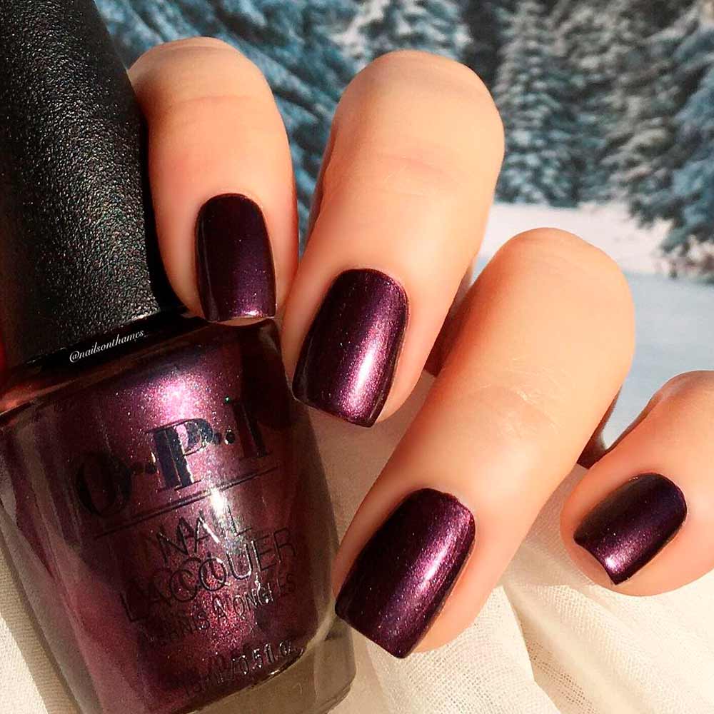 “Shimmery Eggplant” by OPI