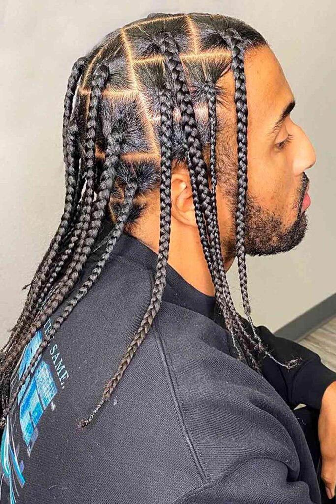 Long Box Braids #braidsformen #mensbrids