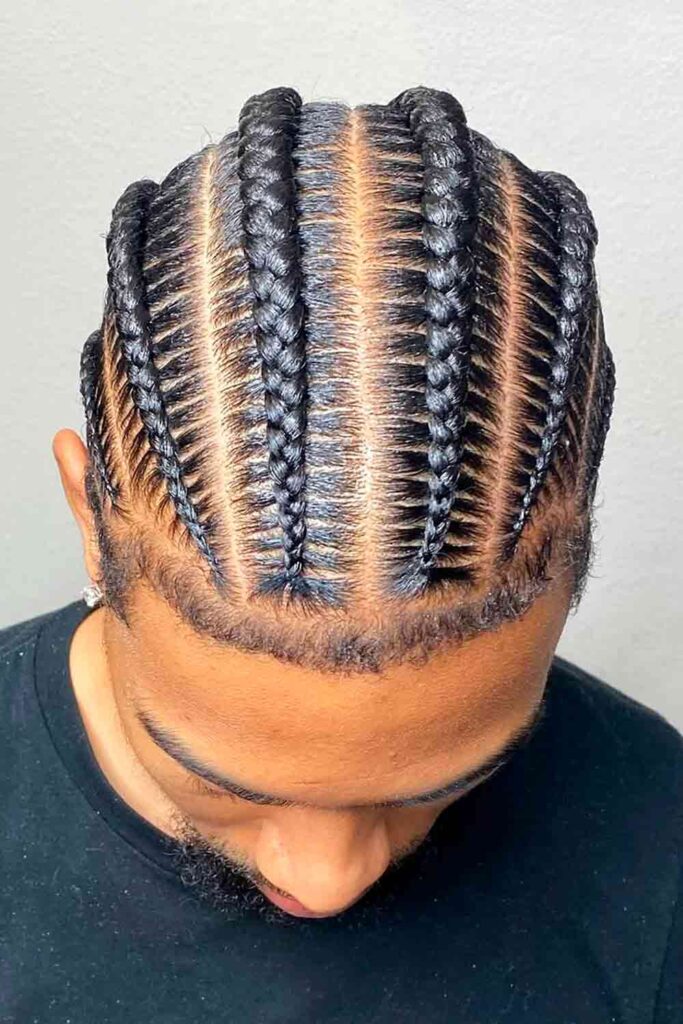 6 Braids Men #braidsformen #mensbrids