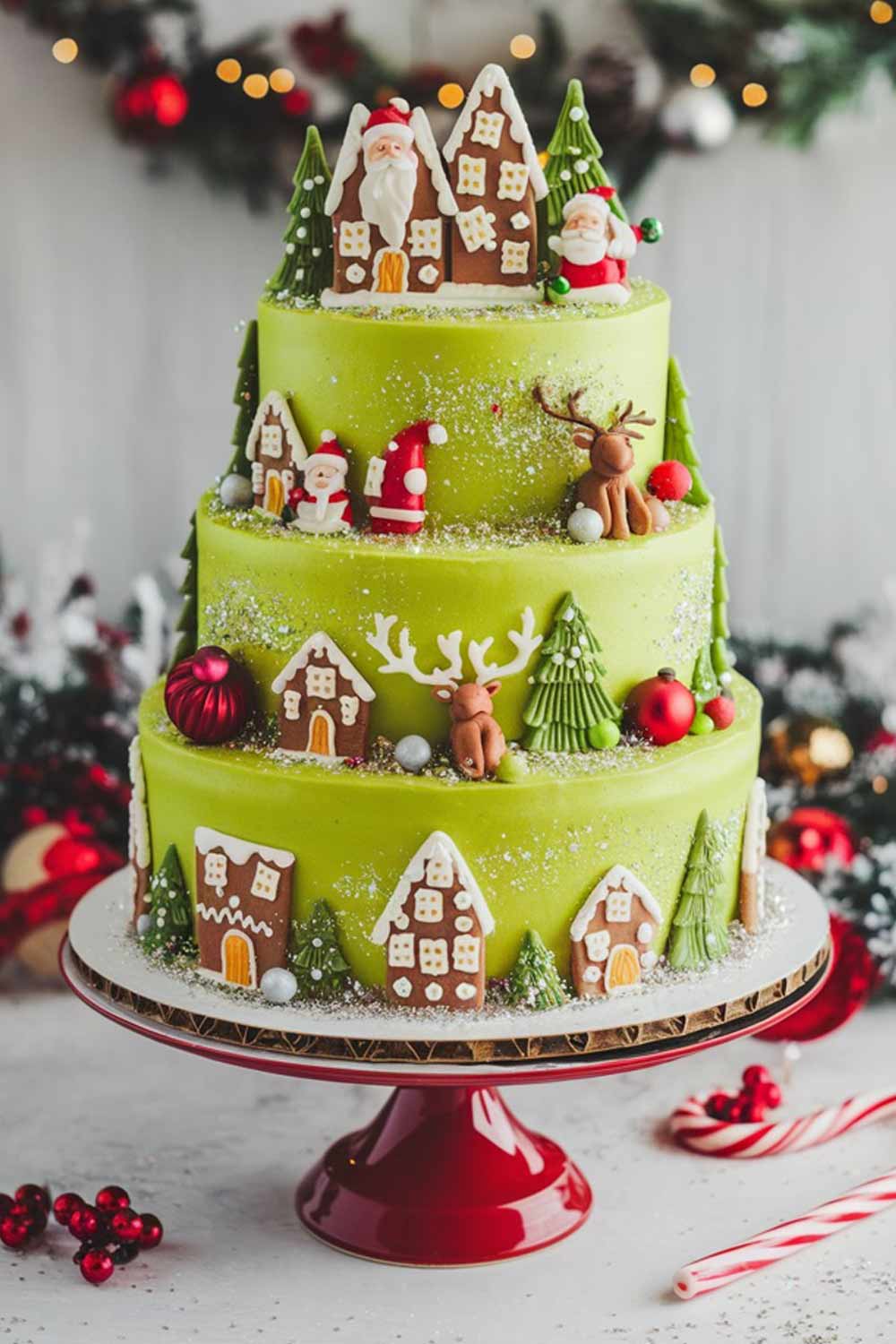 Big Christmas Cake Design