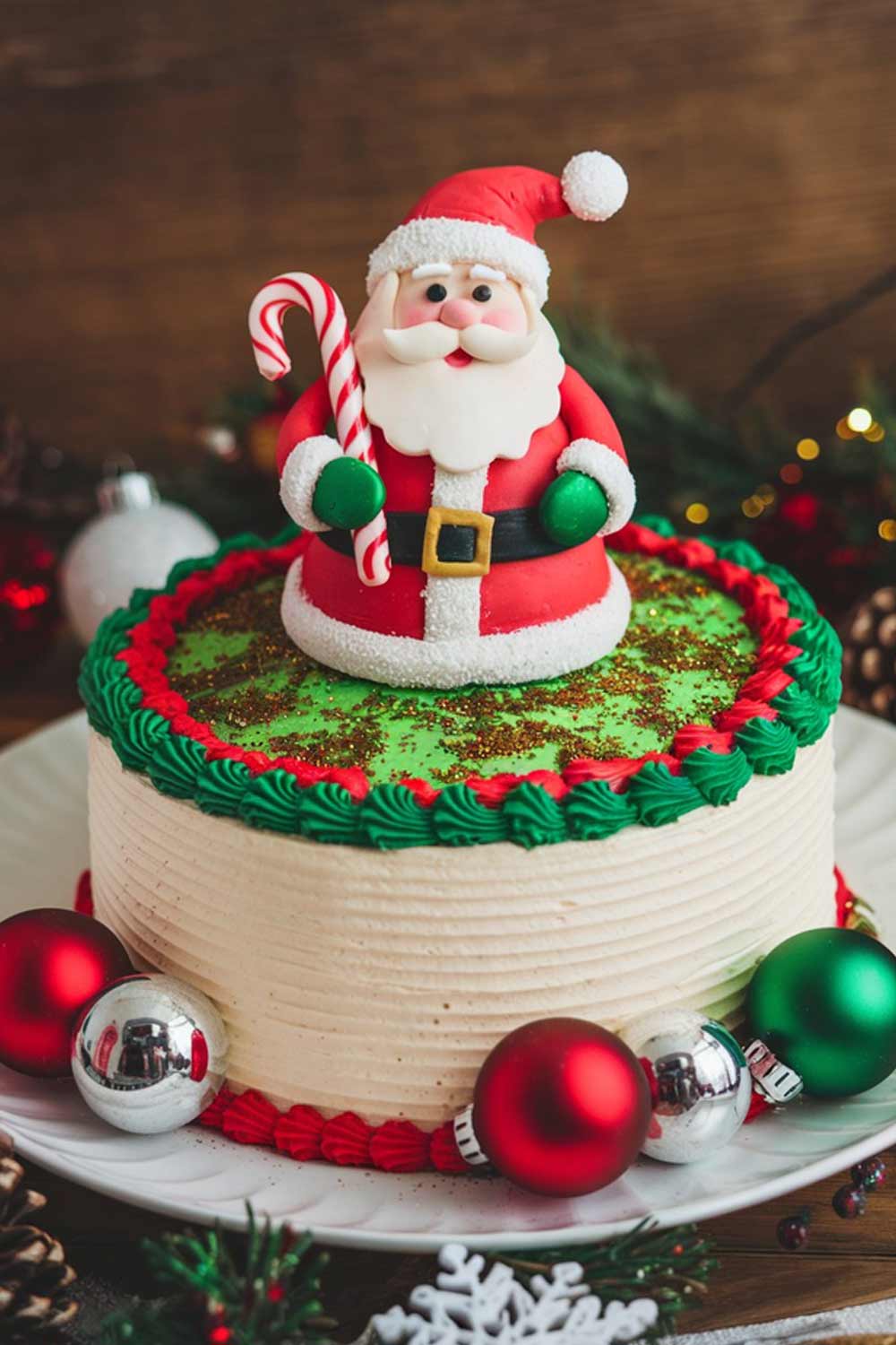 Santa Christmas Cake