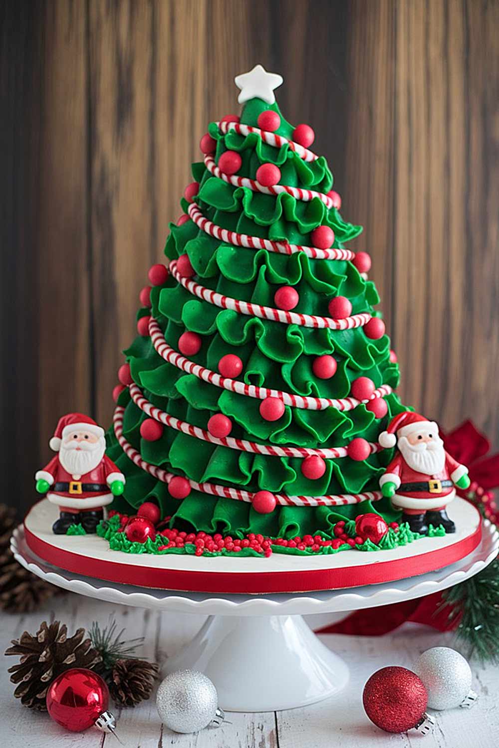 Christmas Cake Idea Decoration