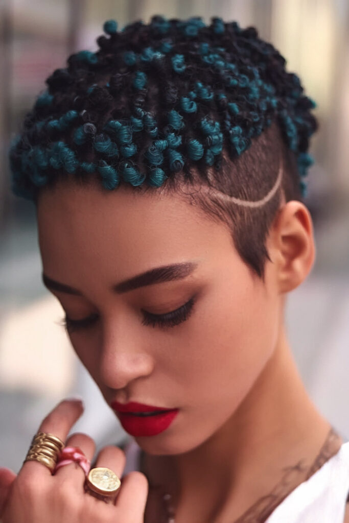 Curly Taper Fade For Afro Hair