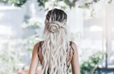 Pretty Rose Hairstyles For Long Hair - Ideas From Daily To Special Occasion