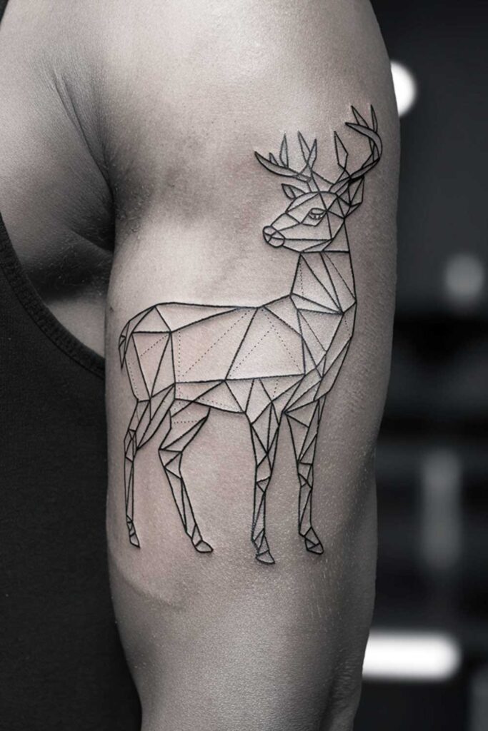 Deer Tattoo Design