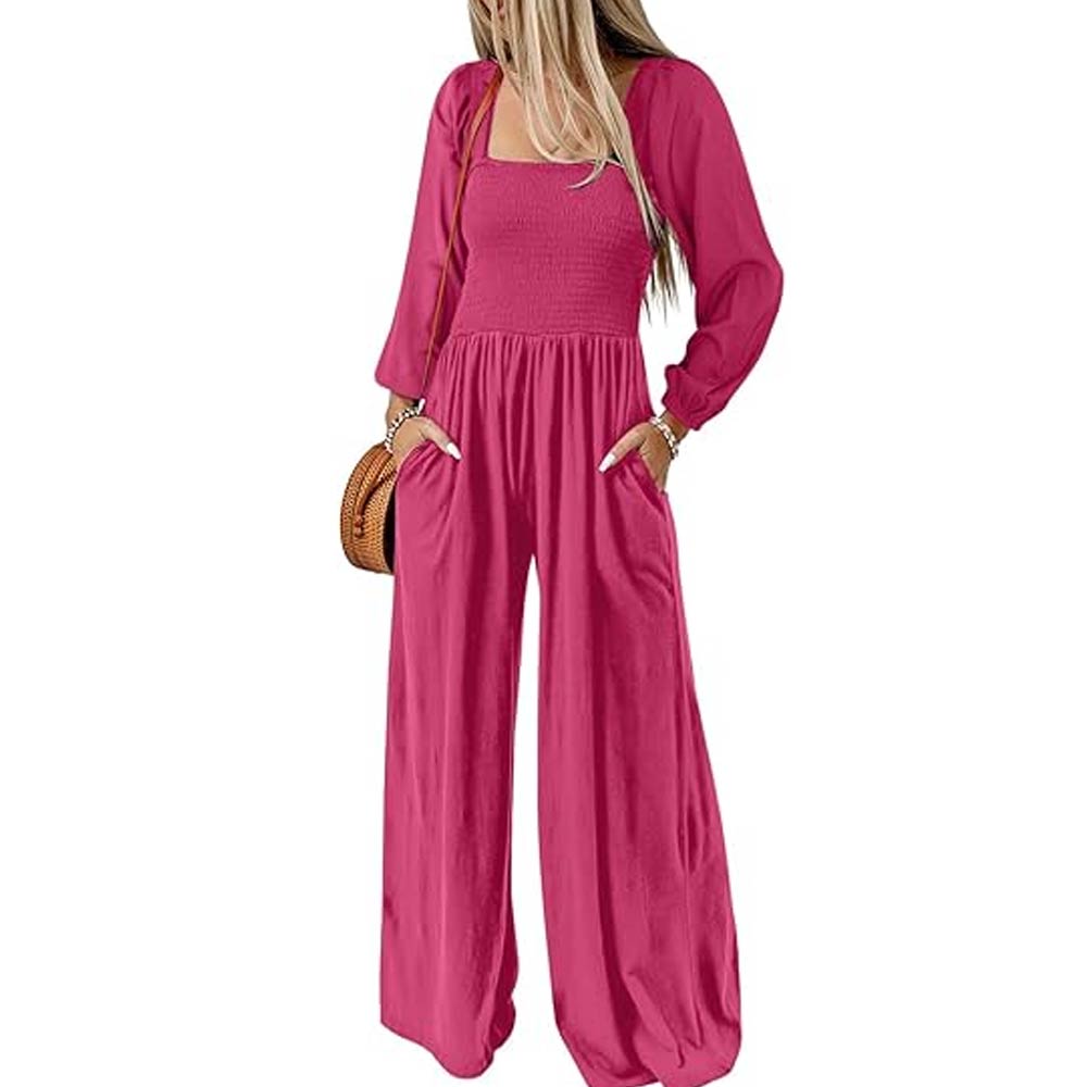 Casual Loose Overalls Jumpsuit