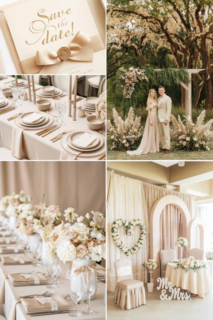 Neutral Wedding Colors: Beige 