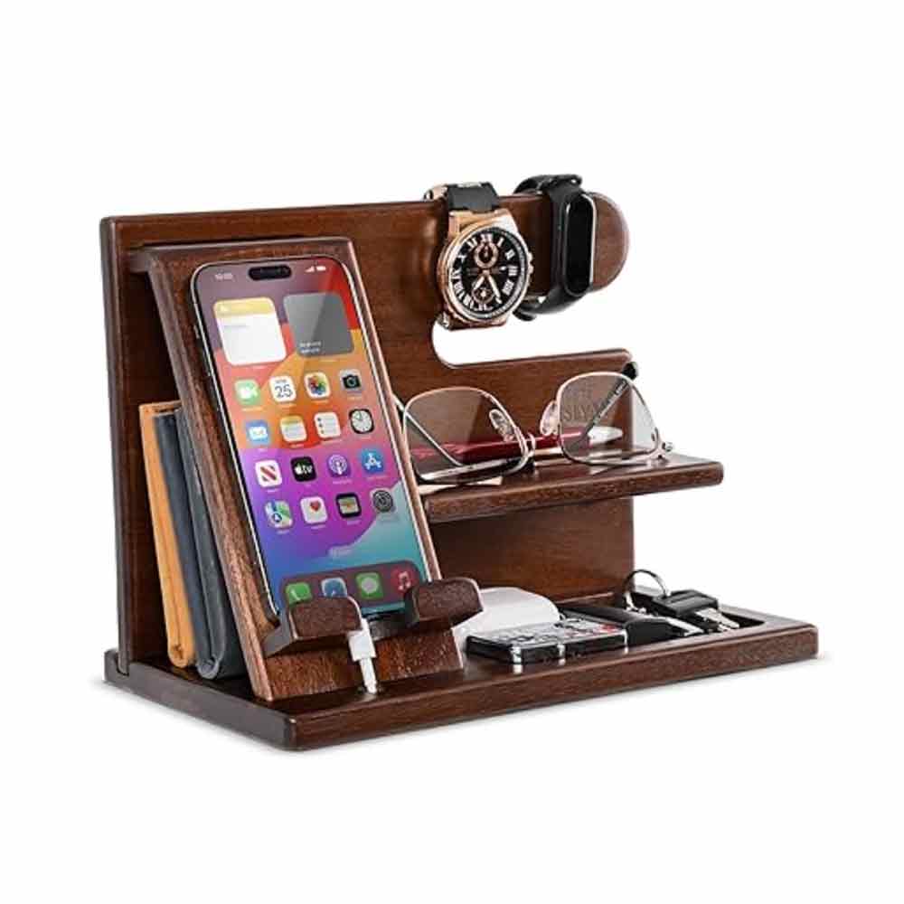 Wood Phone Docking Station