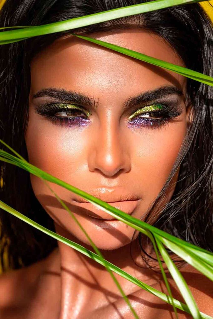 Sizzling Summer #browneyesmakeup #makeupforbrowneyes #browneyesmakeupideas