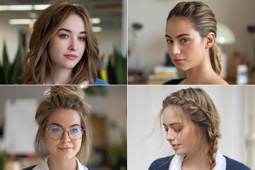 What’s your go-to hairstyle for a busy day?