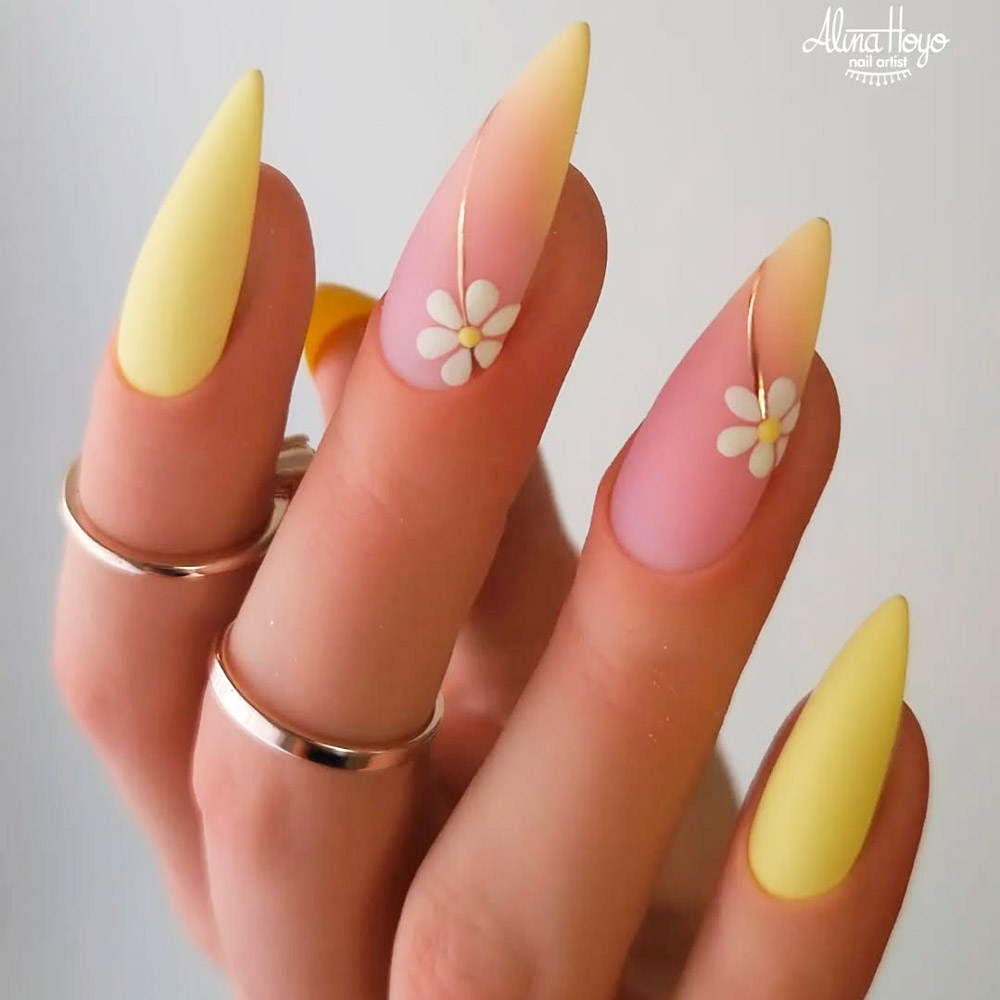 Floral Inspiration For Spring Nails