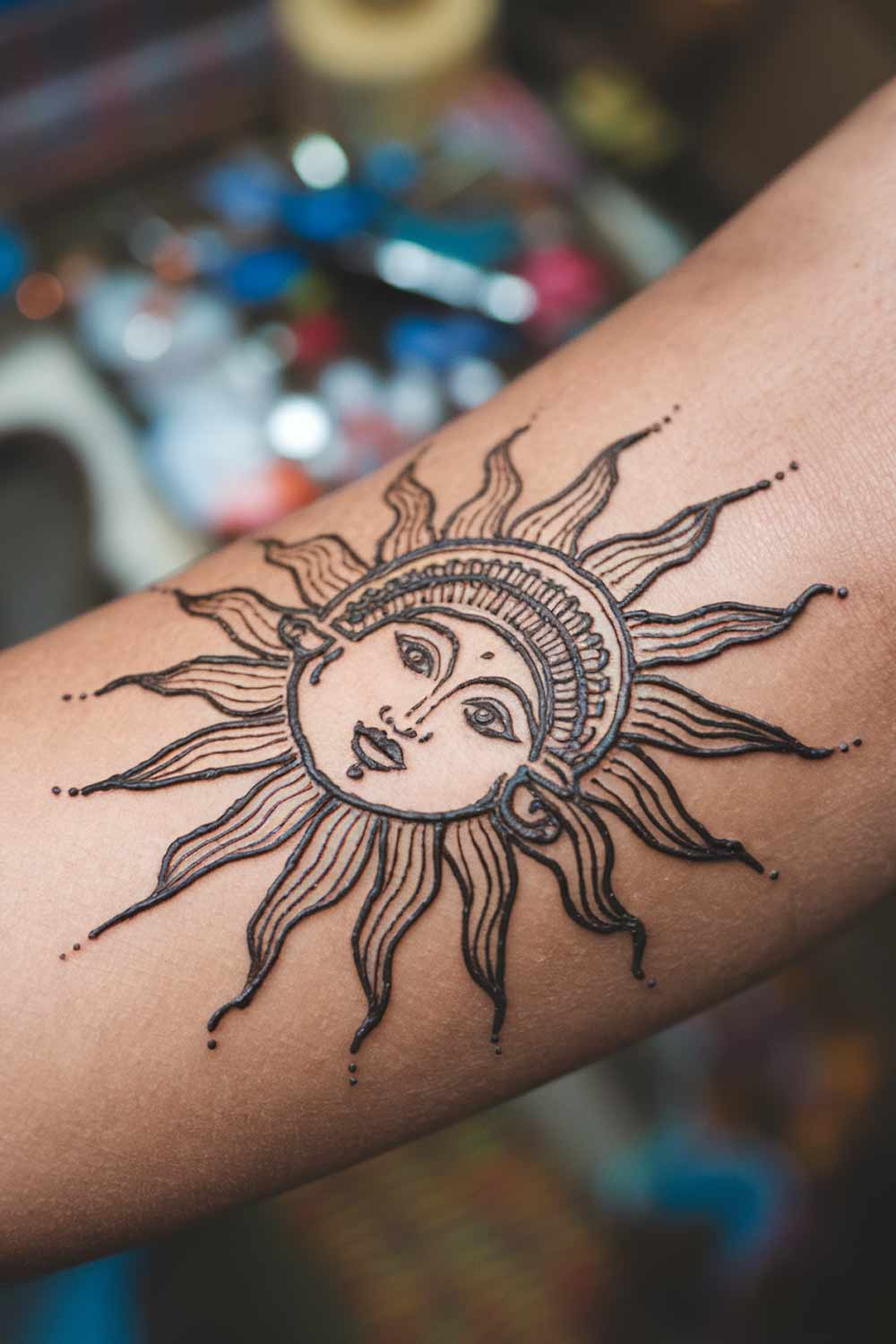 Sun Tattoo