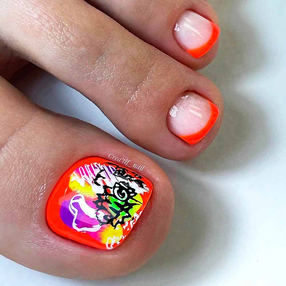 Comics Designs #toenail #toenails #pedicure #toenaildesigns #pedicuredesigns