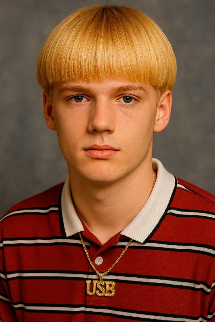 90s Bowl Cut #bowlcut #bowlcutmen 