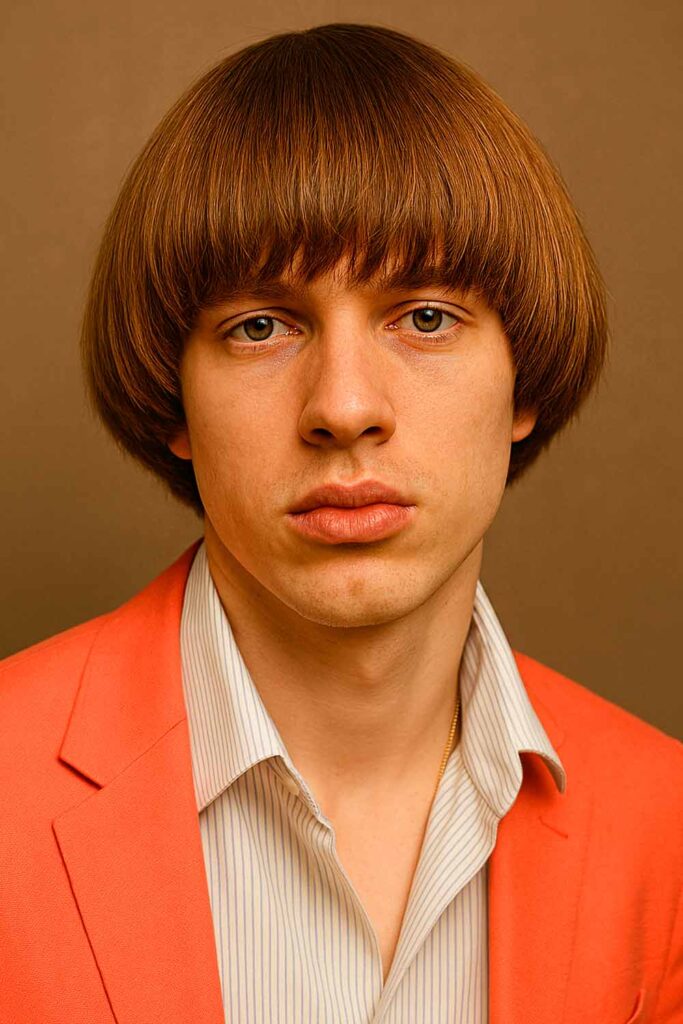 Classic Bowl Cut #bowlcut #bowlcutmen 