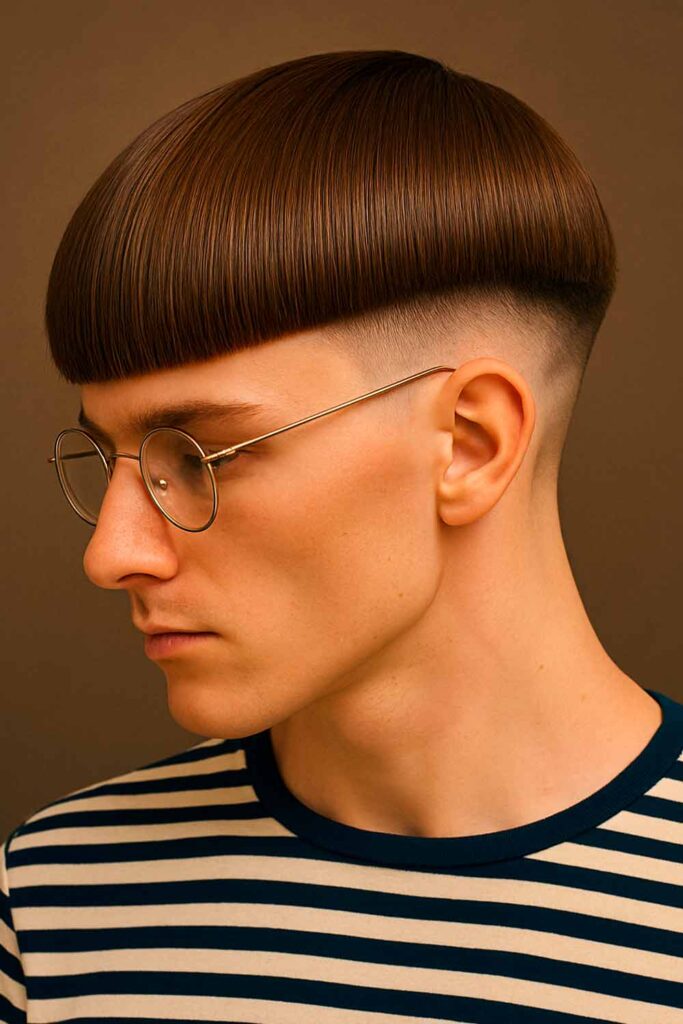 Modern Bowl Cut #bowlcut #bowlcutmen 