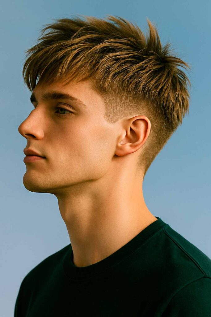 Spiky Bowl #bowlcut #bowlcutmen 