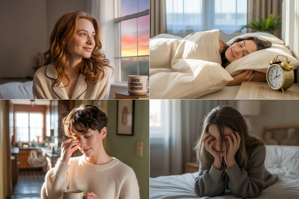 How do you feel waking up without an alarm?